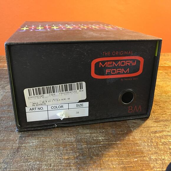 Bernie Mev Beatrice Pump Womens 38 7.5-8 Blue Jeans Heel Shoe Open Toe w/Bag Box - Picture 4 of 9